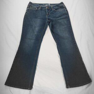 American Rag Women's Blue Denim Bootcut Medium Wash Jean Size 11 S      Lot A